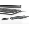 Digitus Hub / hub 7 prievadų USB 3.0 superspeed, aktyvus, aliuminio
