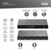 Digitus Jungiklis 4k hdmi 3x1, 60hz hdcp 2.3, nuotolinio valdymo pultas, juodas