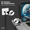 Kabelis USB Digitus USB-C - RJ-45 2 m Juodas (AK-300601-020-S)