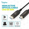 Digitus hibridinis šviesolaidinis HDMI kabelis AOC, UHD 8K, 80 m