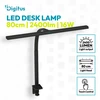 Digitus LED Desk Lamp, 80 cm, Juodas | DA-90492 | 2400 lm | 16 W | 3000-6500 K | Warm baltas | LED lamp | 10 V