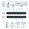 Digitus DS-12855 KVM jungiklis Pilka