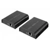 Assmann Electronic DIGITUS HDMI IP KVM ilgintuvo rinkinys 4K/60Hz 120/200 m „One-to-Many“ CAT Juodas