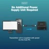 „Assmann Electronic DIGITUS USB“ ilgintuvas, USB 3.2 Gen1, 100 m, 3x USB-A ir 1x USB-C, skirtas naudoti su CAT kabeliu
