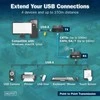 Digitus USB ilgintuvas, USB 2.0, 4x USB-A prievadai, 150 m
