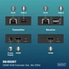 Assmann Electronic DIGITUS HDMI KVM ilgintuvas 4K/30Hz 40/70 m PoC CAT juodas