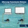 Assmann Electronic DIGITUS HDMI IP ilgintuvo rinkinys 4K/60Hz 120/200 m „One-to-Many“ CAT Juodas