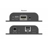 Digitus Przedłużacz (extender) po skrętce kat.6 hdmi 4k/60hz przez ip 1g lub do 120m/200m, max. 253 odbiorniki, sterowanie ir - komplektas (odbiornik/nadajnik)