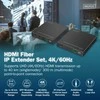 Assmann Electronic DIGITUS HDMI Fiber Extender Set 4K/60Hz 40 km/300 m Juodas