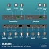 Assmann Electronic DIGITUS HDMI Fiber Extender Set 4K/60Hz 40 km/300 m Juodas