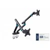 Laikiklis Assmann Electronic DIGITUS Dual Monitorius Mount 2x35inch 2x10kg Mechanical Spring VESA 75x75 100x100 Juodas