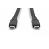Digitus Silikoninis USB-C - USB-C jungiamasis kabelis, USB 4 Gen2 20g 8k 240w, 2m juodas
