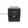 Digitus UPS linijos neaktyvus LCD nepertraukiamo maitinimo šaltinis, 1500va / 900w, 2x12v / 9ah, avr, 4xschuko, usb, rs232, rj45