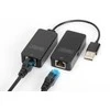 Digitus USB 2.0 didelės spartos prailginimo kabelis per susuktą porą cat.5e/6 utp iki 50 m