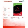 Disk HDD seagate ironwolf st10000vn000 (10 tb; 3,5"; 256 mb; 7200 aps./min)