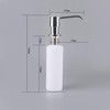 PYRAMIS DP-01 028102501 soap dispenser Chrome,Nerūdijantis plienas