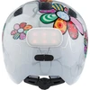 ALPINA XIMO 2 FLASH Baltas FLOWER GLOSS Bike Helmet, Size 49-54