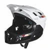 LEATT MTB Enduro 2.0 V23 Bike Helmet with Removable Chin Guard, Size M (55–59 cm), Baltas