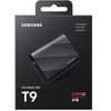 Kietasis diskas Samsung Dysk zewnętrzny ssd t9 4tb usb3.2 gen.2 juoda