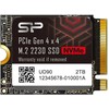 Silicon Power SSD | UD90 | 500 GB | SSD form factor M.2 2230 | Solid-state drive sąsaja PCIe Gen4x4 | Skaitymo greitis 4700 MB/s | Rašymo greitis 1700 MB/s