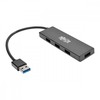 Eaton SuperSpeed U360-004-SLIM 4 prievadų ypač plonas nešiojamasis USB 3.0 šakotuvas