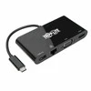 Eaton USB-C 4K HDMI, VGA, USB-A, GbE, HDCP kelių prievadų adapteris U444-06N-HV4GUB juodas