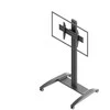 Laikiklis Edbak Trv100 vaizdo konferencijų vežimėlis monitoriams 42–75 colių 100x100–600x400 70 kg 375–1770 mm