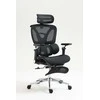 Effiki Activejet fotel biurowy ergonomiczny yk848 juoda