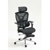 Effiki Activejet fotel biurowy ergonomiczny yk848 juoda