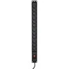 Effiki Listwa przeciwprzepięciowa activejet combo/12gn/3m/cz (12 x ute; 10 a (2500 w); 3m; spalva juoda)