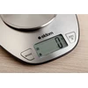 Virtuvinės svarstyklės Eldom elektroninės virtuvės svarstyklės WK320S Rena, tikslumas 1 g, sveria iki 5kg, LED ekranas, plienas su dubeniu.