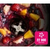 Eldom plakiklis kielichowy bk6 noxar 100w juoda 22000 obr/nin kielich 1,8 l ze szkła hartowanego dwa poziomy rędkości + pulse