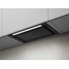 Gartraukis Montuojama elica lane 72 cm | sterowanie dotykowe | led | juoda