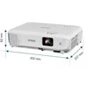 Projektorius Epson eb-w53 4000 ansi liumenų 3lcd wxga (1200x800) balta