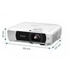 Projektorius Epson EB-W55, baltos spalvos (V11HB58040)