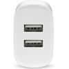 USB Įkroviklis - everActive SC-220 12W Dviejų USB-A prievadų Išmanusis Įkrovimas, Balta