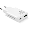 Įkroviklis - everActive SC-460Q 45W USB &amp; USB-C Greitas Įkroviklis, Balta