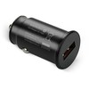 Automobilinis Įkroviklis - everActive CC-15QC 18W su USB-C Kabeliu LED, Juoda