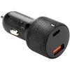 Everactive Įkroviklis samochodowa cc-50q qc3.0 75w 1x usb + 1x usb-c pd juoda