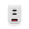 everActive 5-20V USB QC 3.0 ir USB-C PD PPS QC4+ 65W GaN įkroviklis SC-650Q