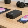 „everactive“ išorinė baterija 20 000 mAh, 1x USB, 2x USB-C, 20 W, QC4+, LCD ekranas, juodas