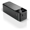 everactive Powerbank 27 000mAh, 1x USB, 2x USB-C, 162,5W, QC4+, flashlight, LCD screen, juodas