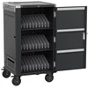 Ewent EW1700 portable device management cart/cabinet Juodas, Pilkas