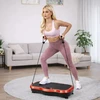 Extralink Moonwalk Spin Move Platofrma Wibracyjna do Ćwiczeń Fitness 200W raudona