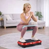 Extralink Moonwalk Spin Move Platofrma Wibracyjna do Ćwiczeń Fitness 200W raudona