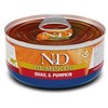 FARMINA N&amp;D PUMPKIN - CAT Wet Quail&amp;moliūgas ADULT 70 g (pak.24)