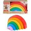 Dėlionė Fisher Price medinis vaivorykštės galvosūkis 6 Dalys