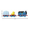 Fisher Price Mattel Žaislinė lokomotyva Tomek ir draugai tajni agentai HMK03