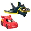 Fisher Price Fisher DC BATWHEELS transporto priemonės su šviesomis Betsparnis Redbird ZA6046