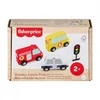 Fisher Price Medinių mažų transporto priemonių rinkinys